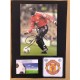 Signed NIKE PROMO card of Dwight Yorke the Manchester United footballer.
